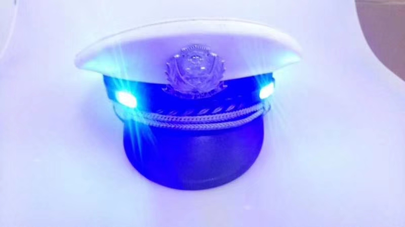 爆闪警示帽灯