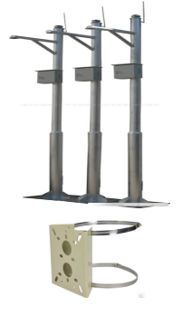 立杆、抱、抱箍